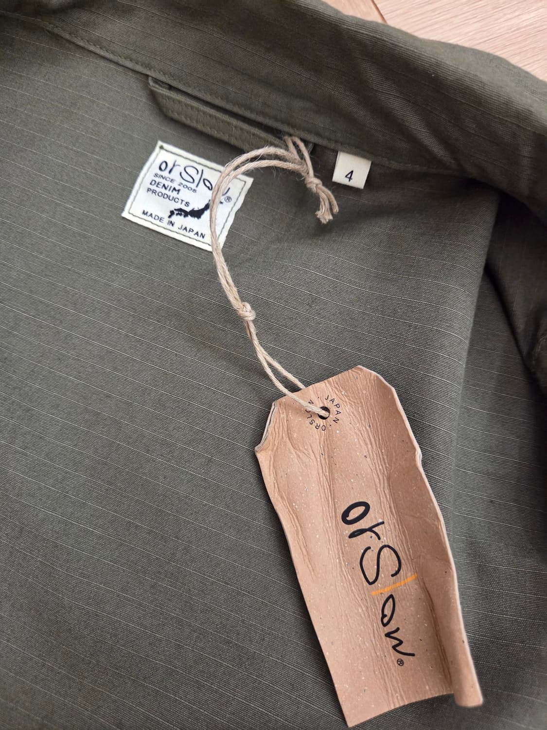 오어슬로우 M65 퍼티그 자켓 상품이미지6