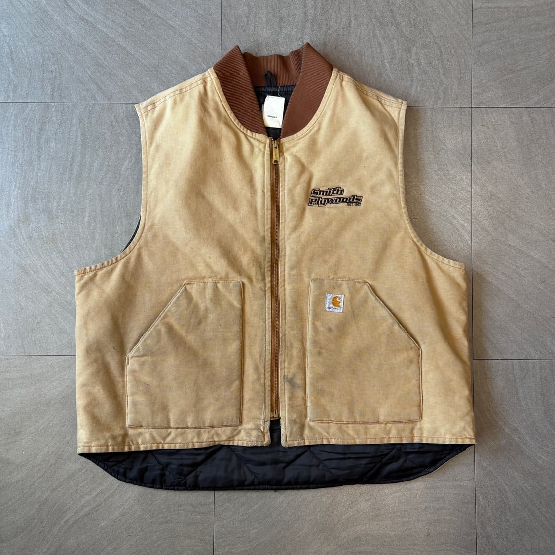 칼하트 정품 덕 캔버스 조끼 상품이미지1