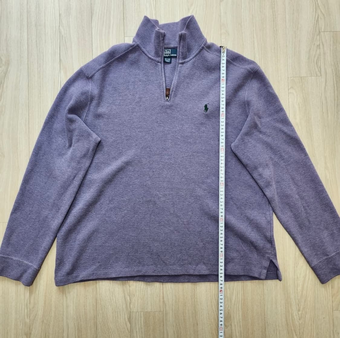 폴로 랄프로렌 하프집업 퍼플 L 상품이미지5