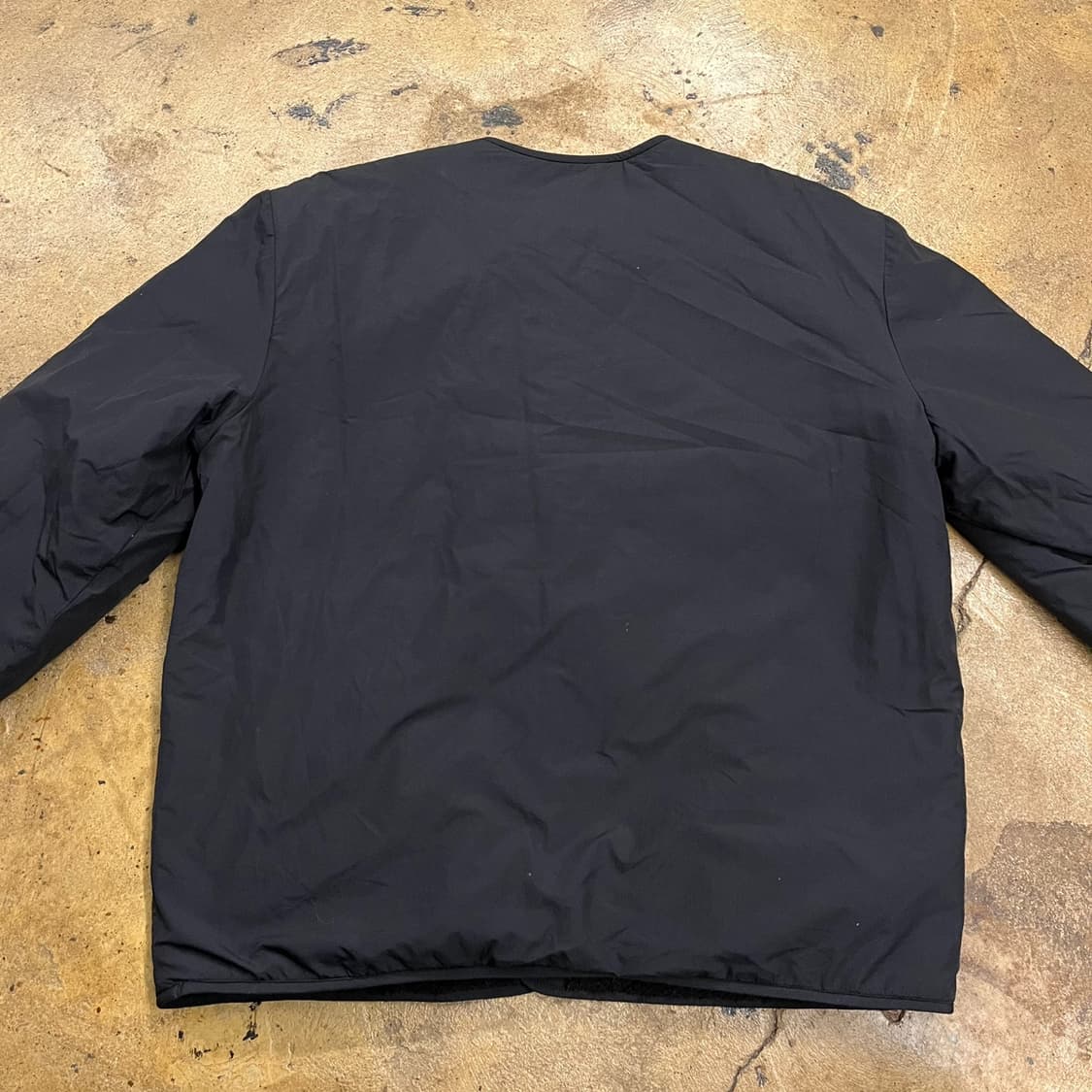 [정품/105] 디스커버리 검정색 양면 뽀글이 플리스 b16 상품이미지6