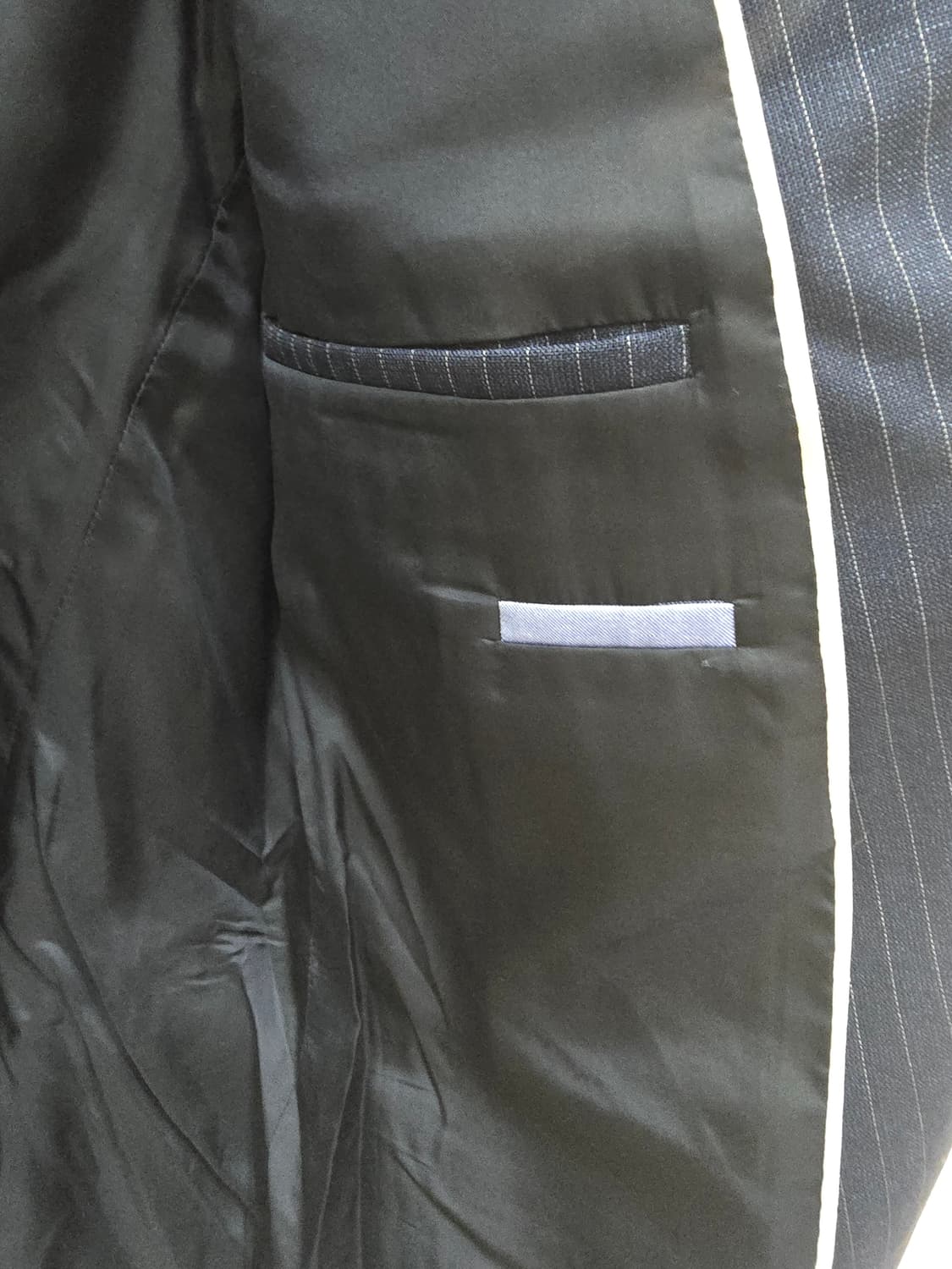 Z 제냐 네이비 스트라이프 블레이저 상품이미지5