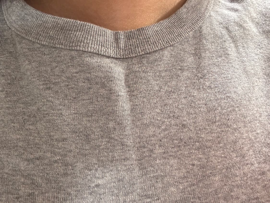 글로니 g classic fitted tee 클래식 피티드 반팔티 그레이 상품이미지2