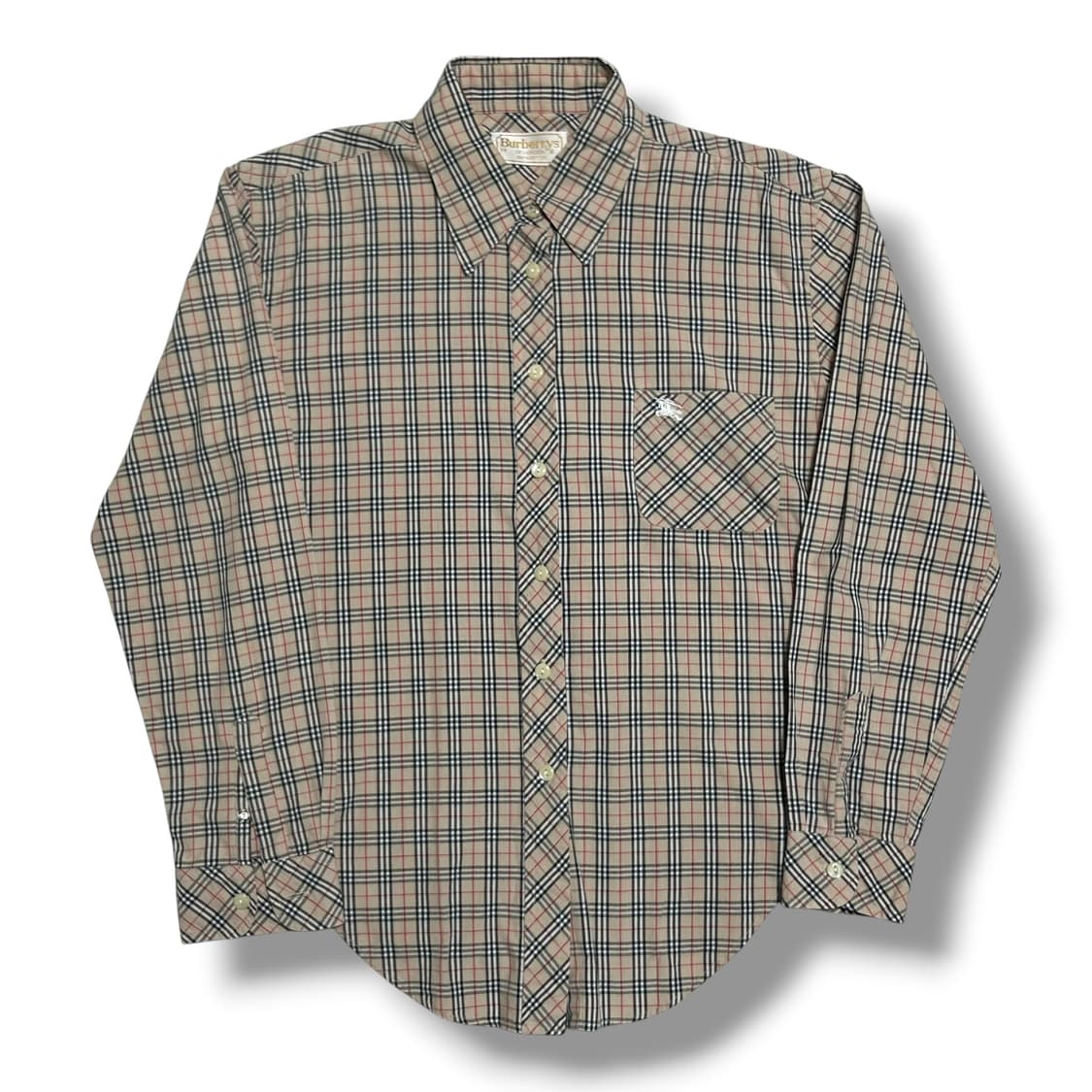 Burberry 여성용 노바체크 코튼 셔츠 상품이미지1