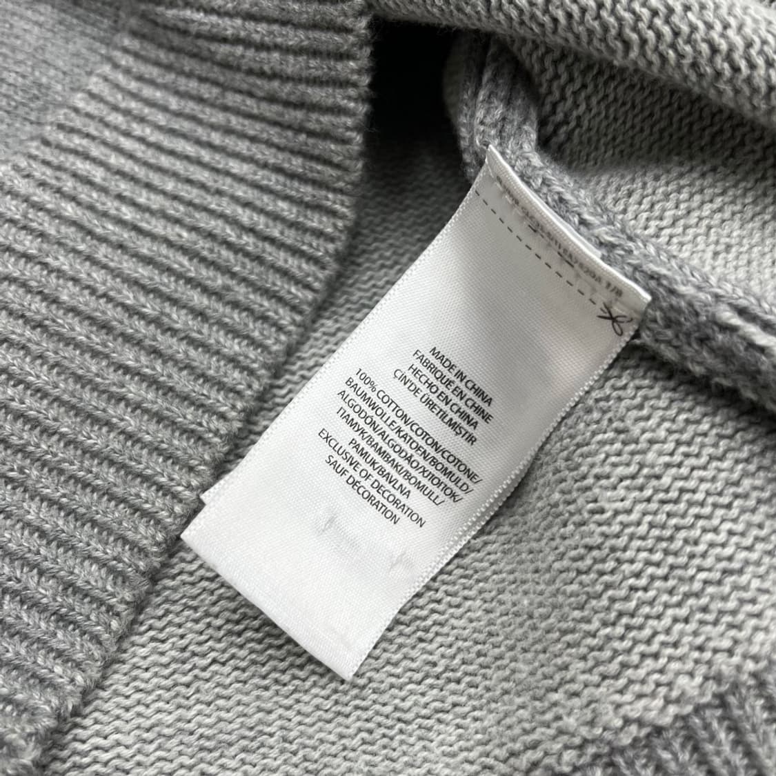 폴로 랄프로렌 그레이포니 그레이 니트 S 상품이미지6