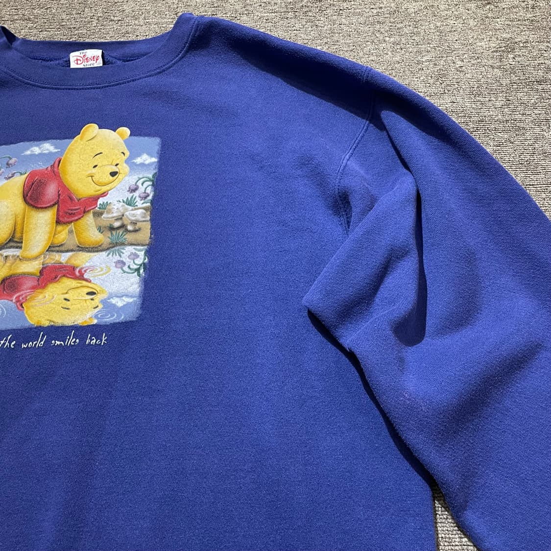 (XL) Disney pooh 디즈니 곰돌이푸 프린팅 스웻셔츠 맨투맨 상품이미지5