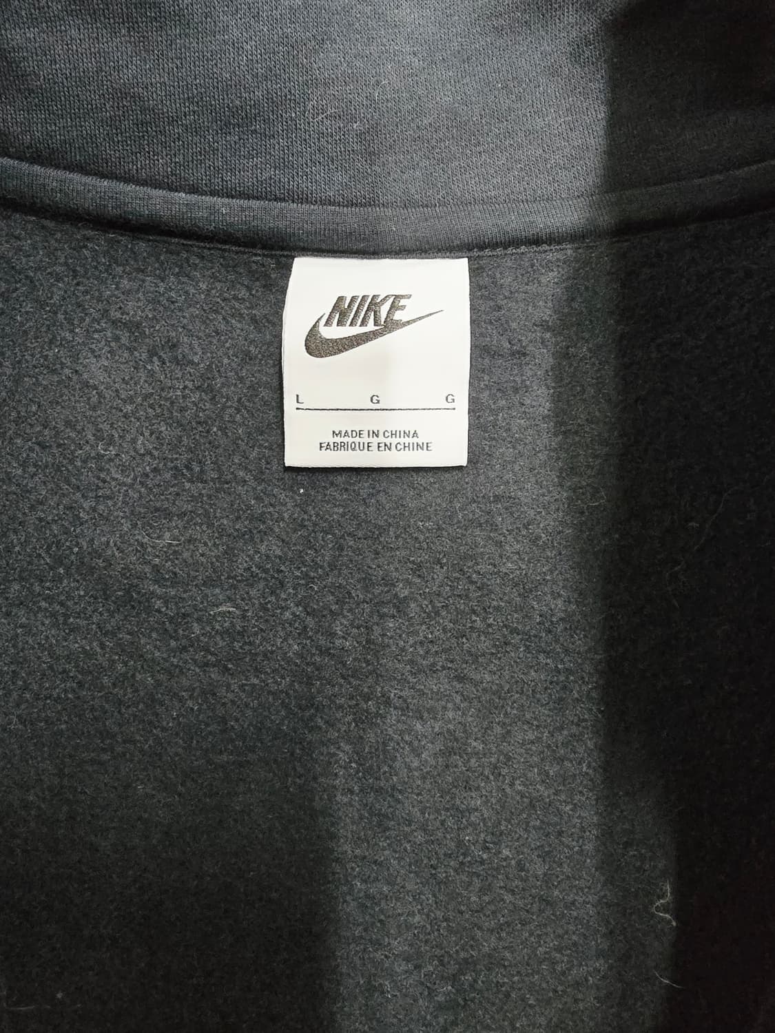 나이키 남성 하프 집업 탑 기모 상품이미지8