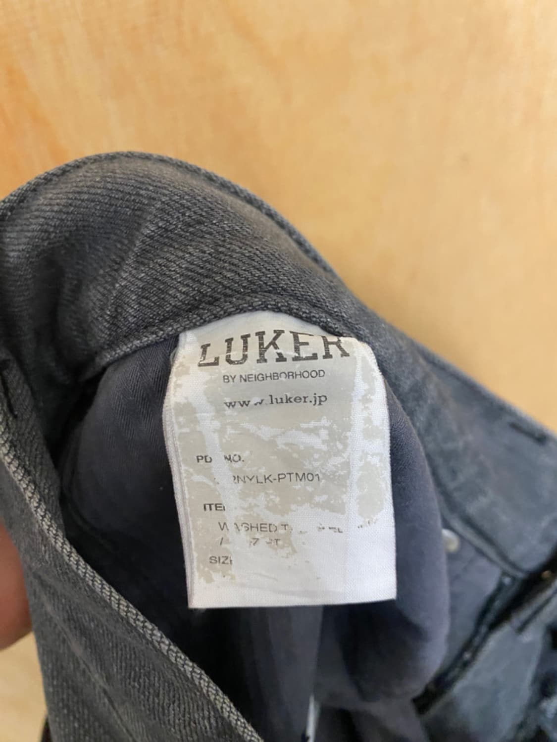 LUKER by neighborhood denim pants 상품이미지7