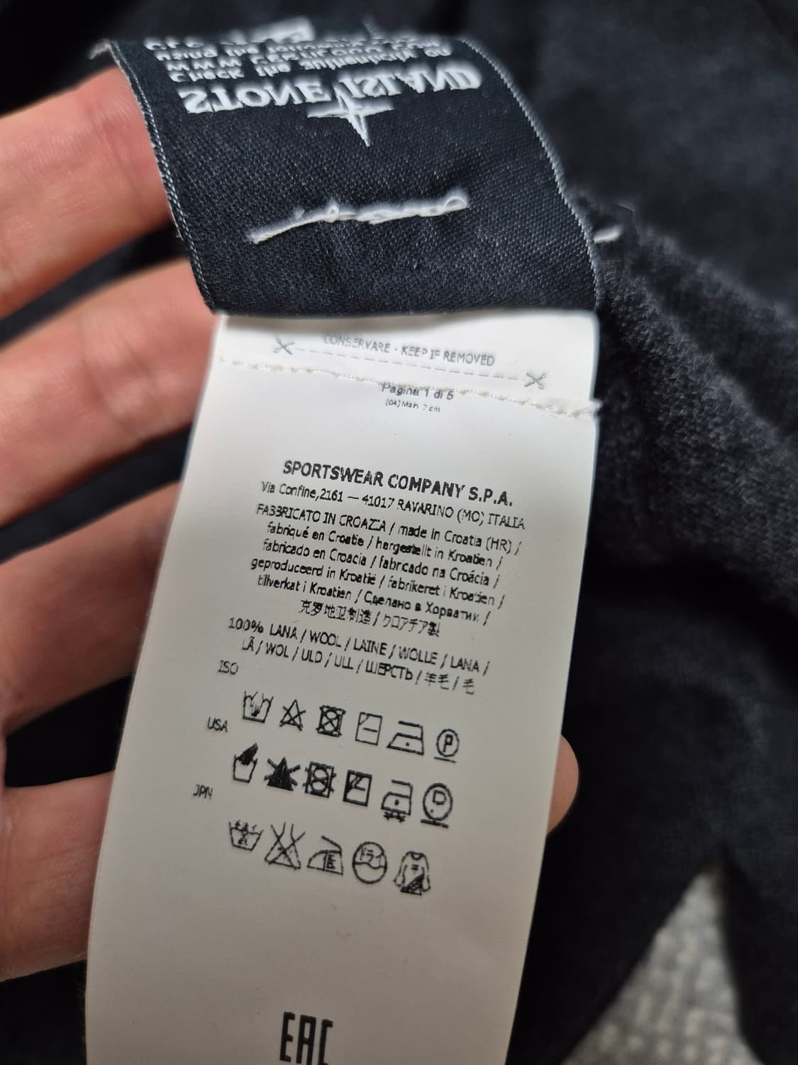 스톤아일랜드 가디건 L 상품이미지10