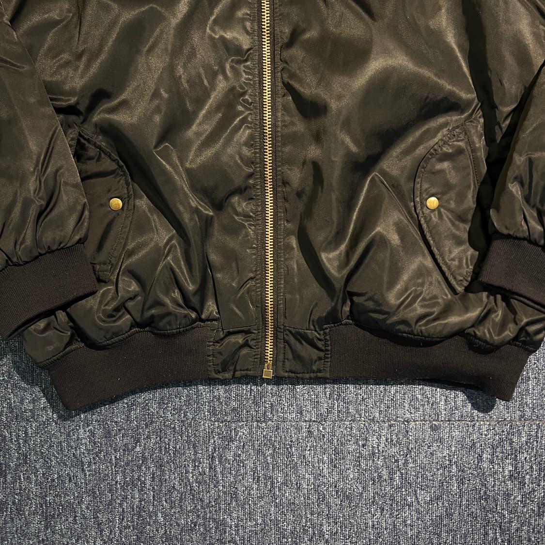 빈티지 90s Straight Edge MA-1 상품이미지7