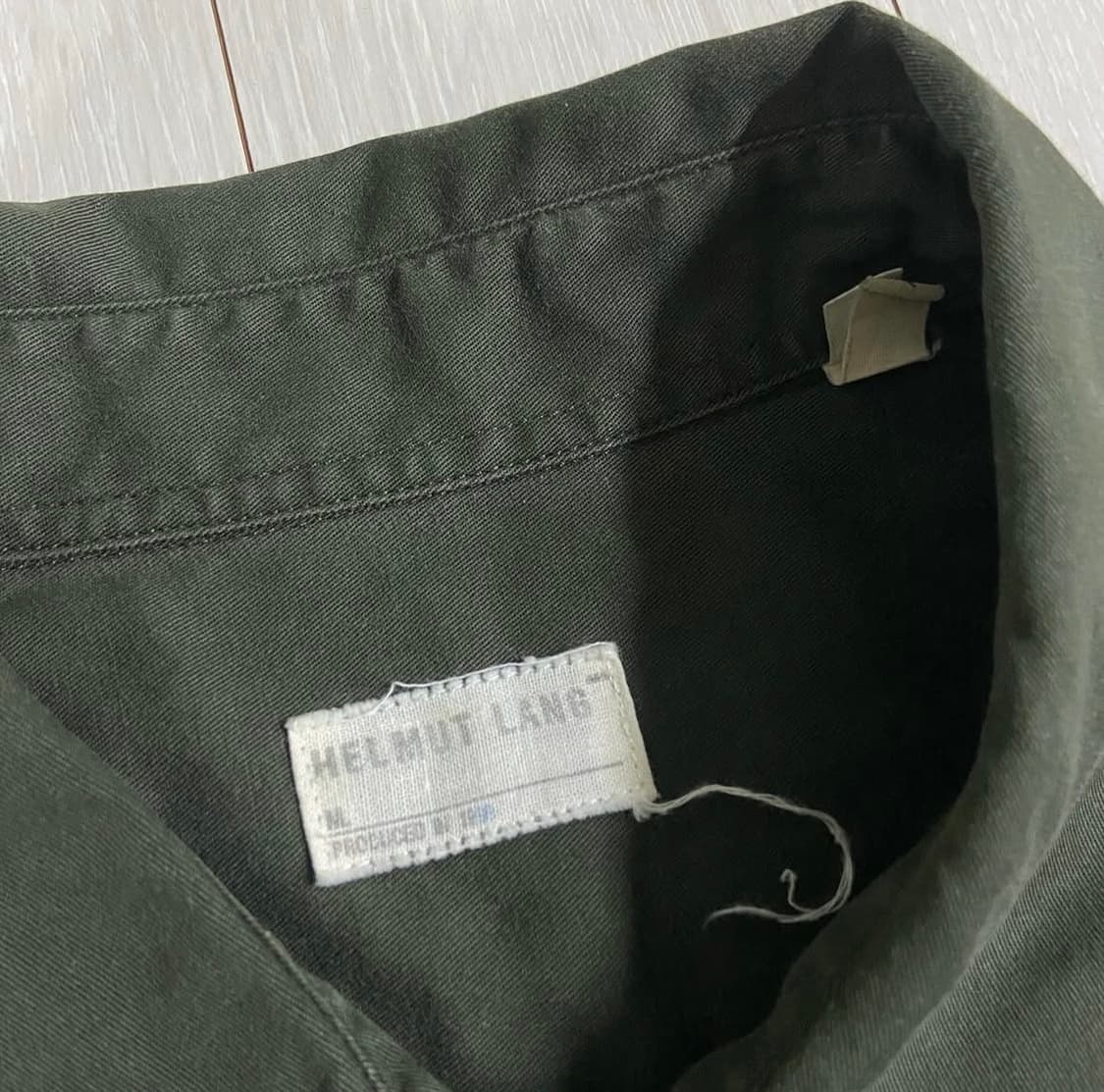 [48] 1998 헬무트랭 HL로고 밀리터리 셔츠 상품이미지4