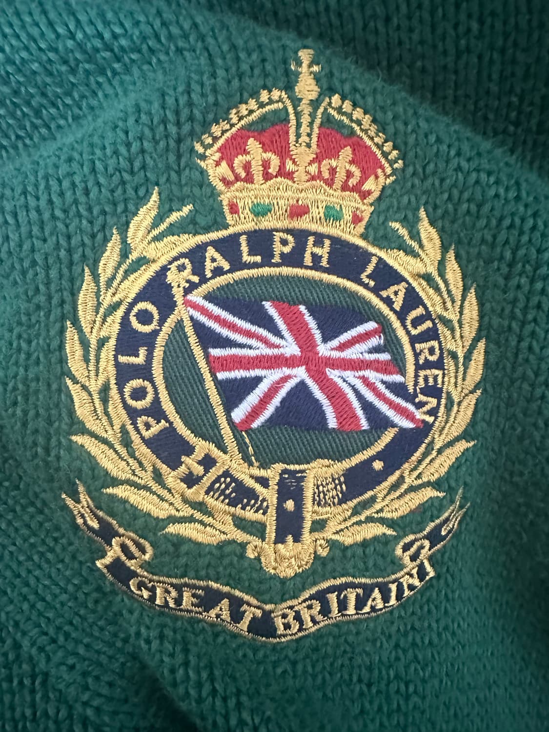 폴로 치프카프 런던 집업 그린 정품 교신 가능 상품이미지4