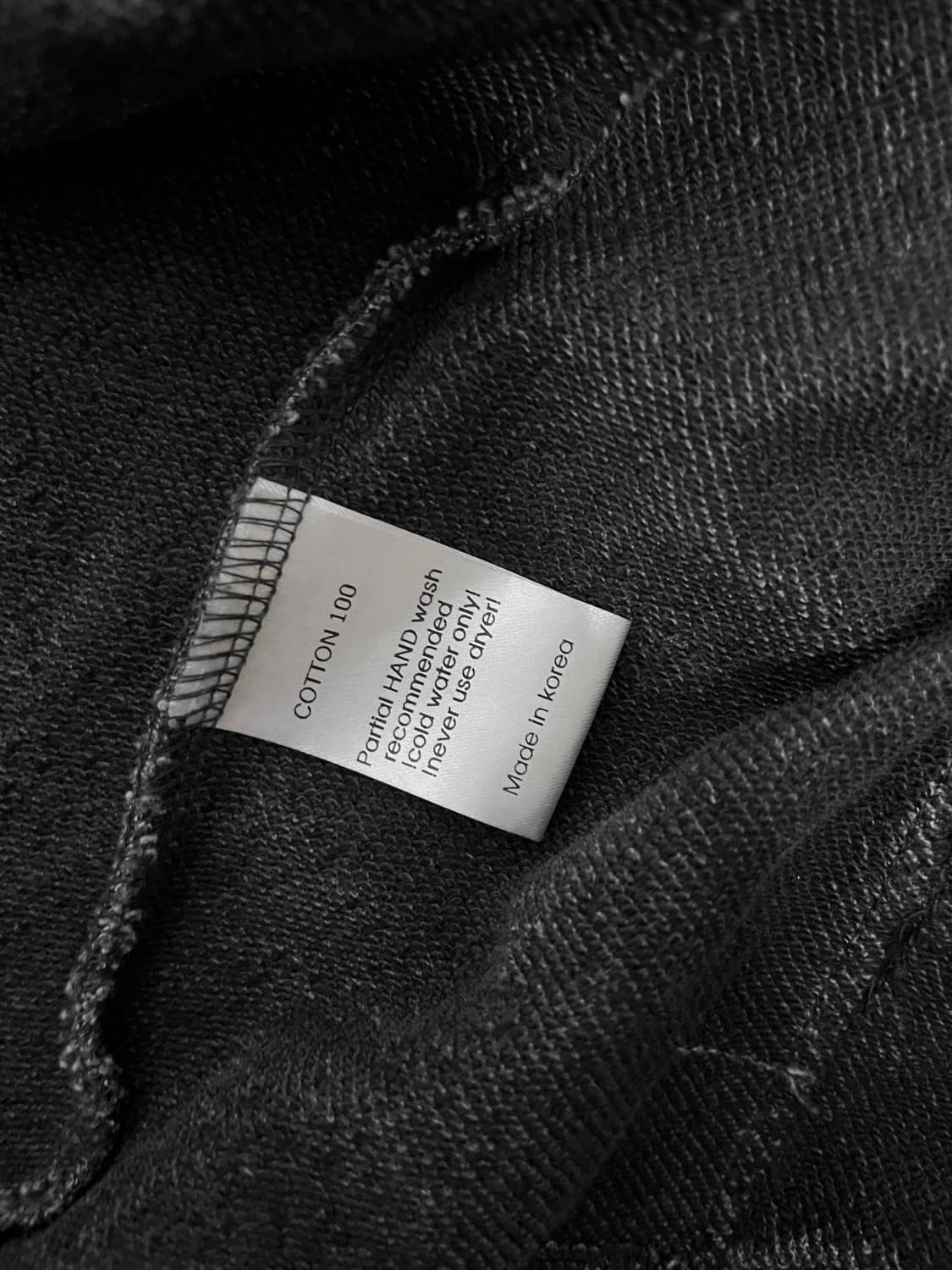 mpq skeleton hoodie black 상품이미지4