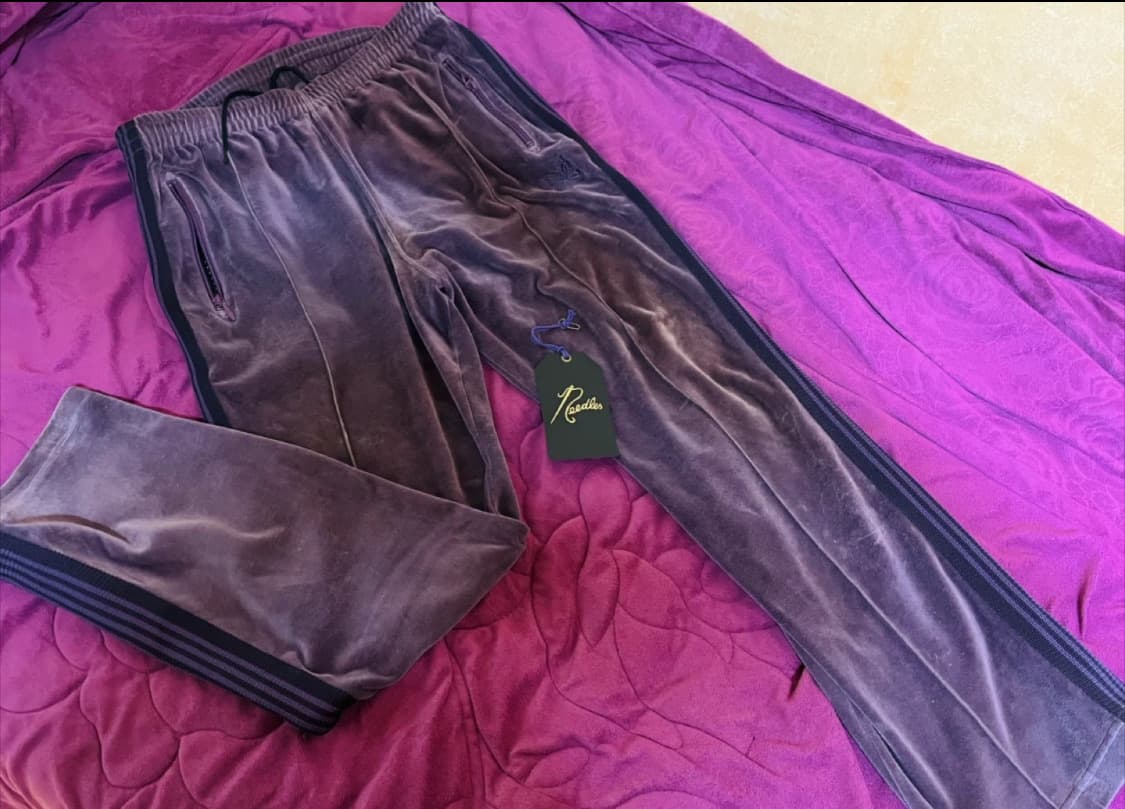 니들스(needles) 내로우 벨로우퍼플 컬러  트랙팬츠드립니다[정품] 상품이미지2