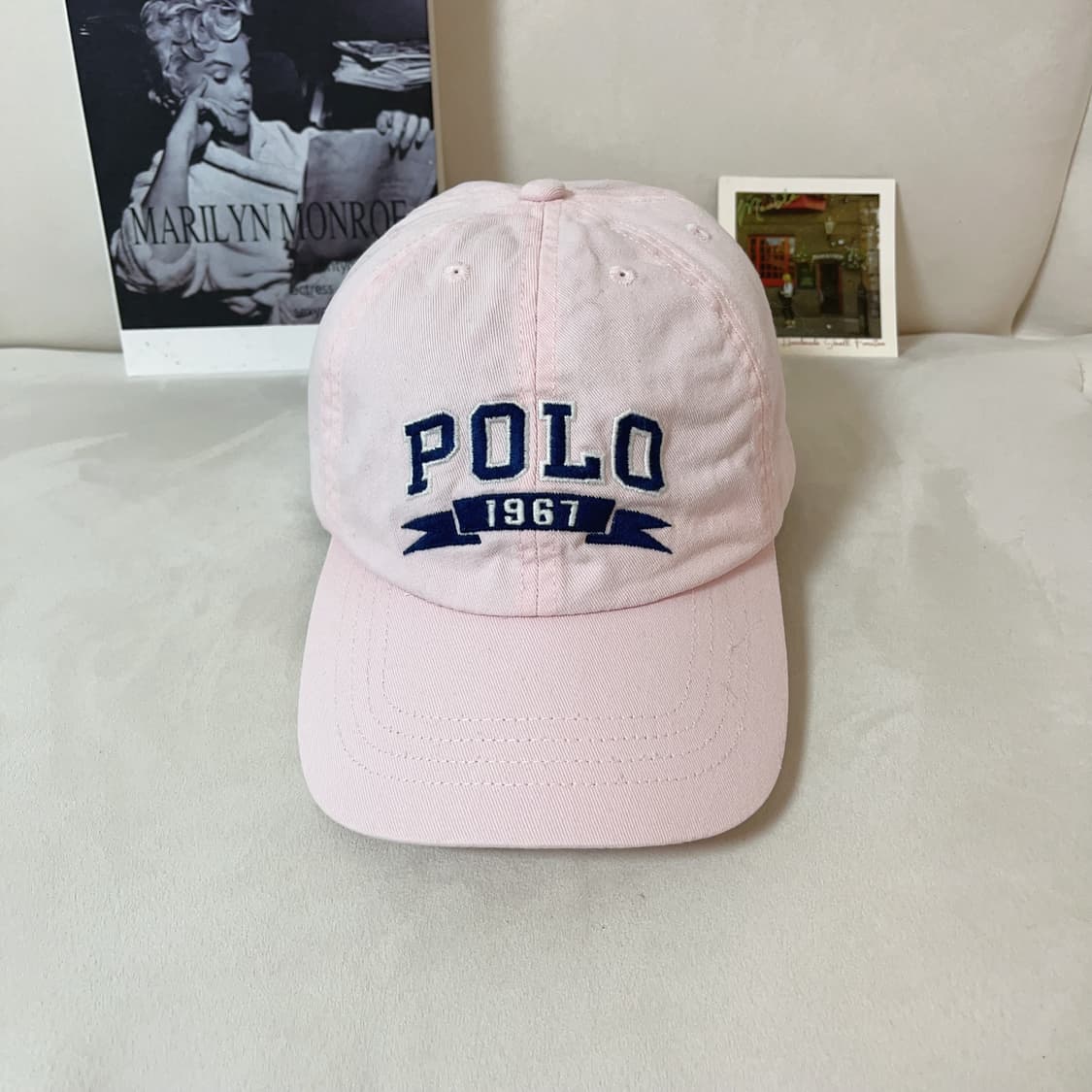 [정품] 폴로 핑크 / 빅로고 모자 상품이미지2