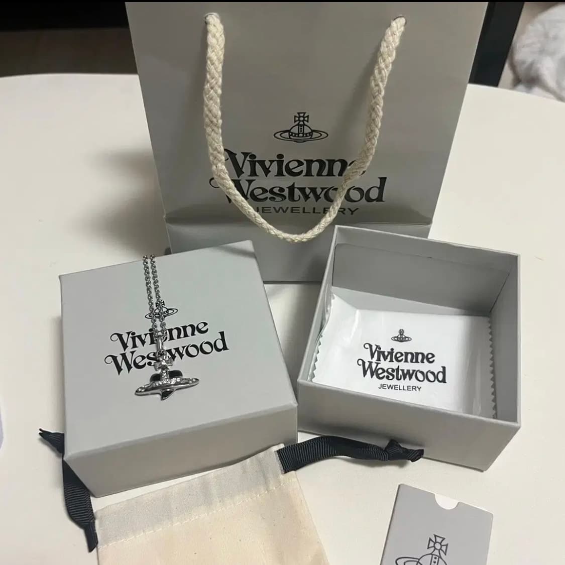 비비안웨스트우드 디아망떼 블랙 풀박스 상품이미지3