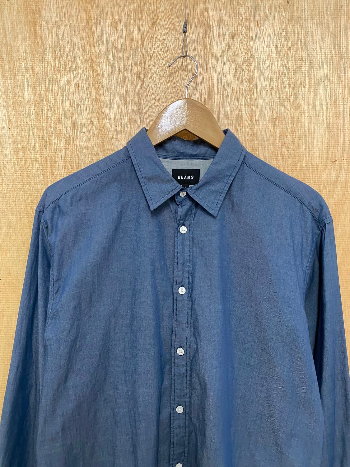 BEAMS shirts 빔즈 오리지널 패브릭 셔츠 상품이미지3