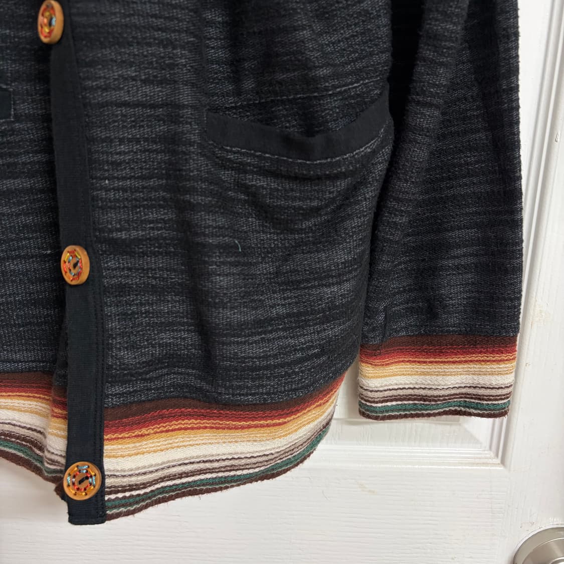 스트라이프 패턴 에스닉 가디건 상품이미지6