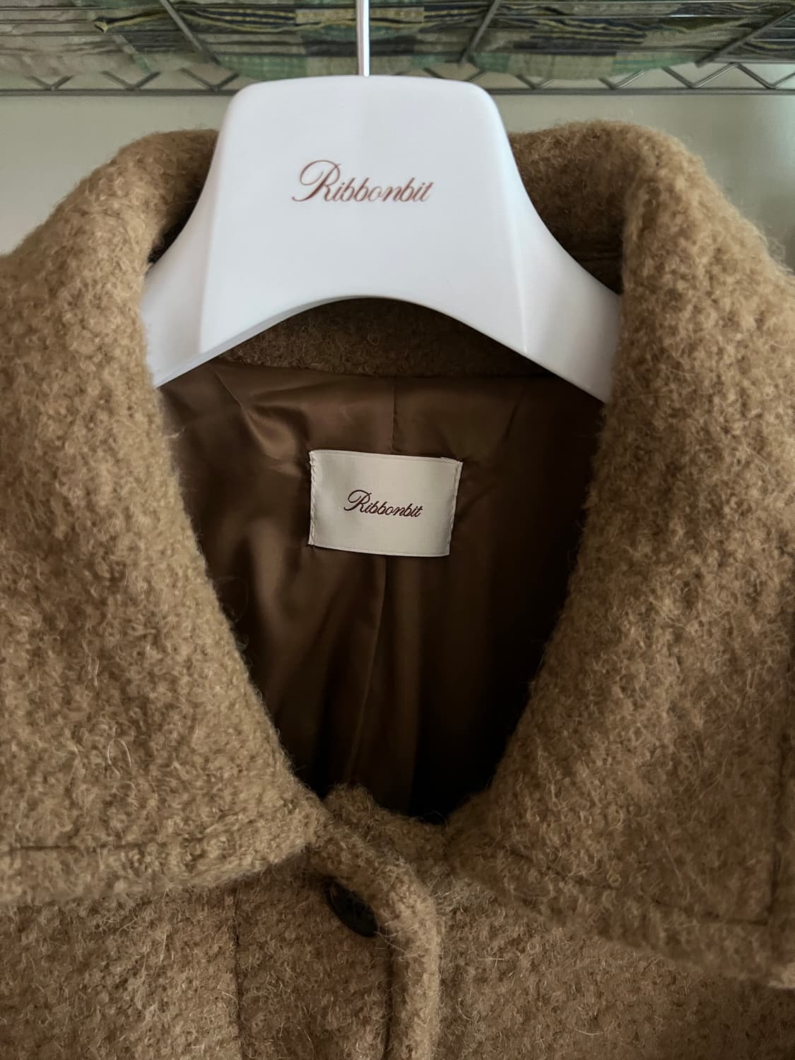 리본빛 ribbonbit 알파카 코트 상품이미지5