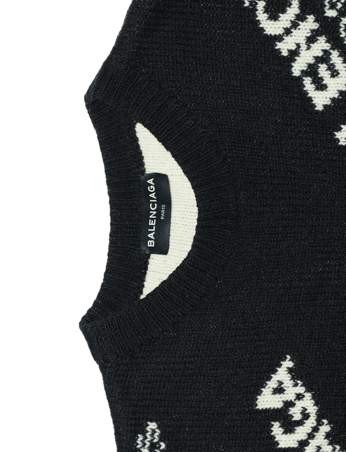 발렌시아가 로고 니트 스웨터 FW17 상품이미지6