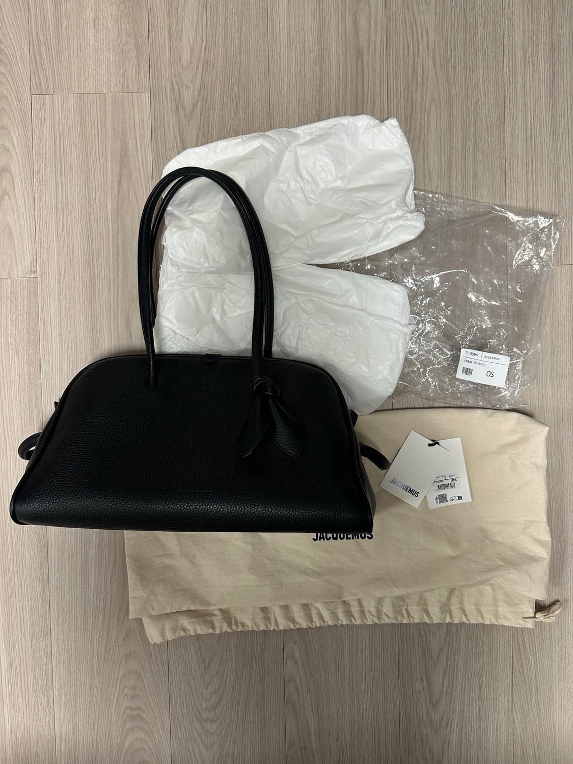 (M) 자크뮈스 투리스모 볼링백 블랙 미디움 미듐 미디엄 상품이미지1