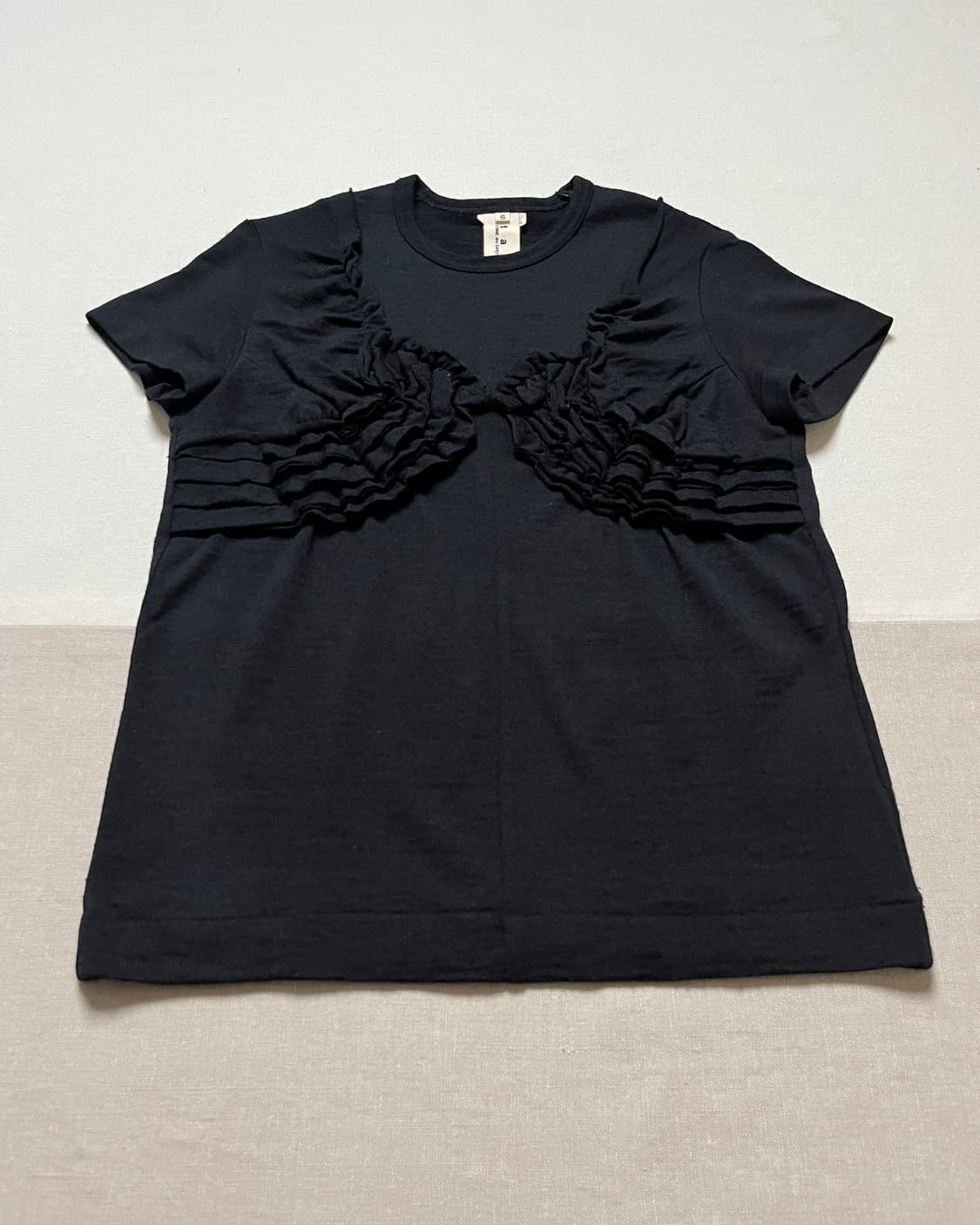 Tao 꼼데가르송 러플 울 티셔츠 Comme des garcons 상품이미지6