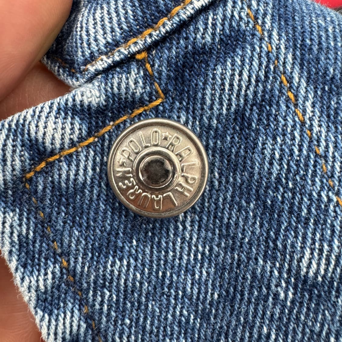 6size 폴로 랄프로렌 폴로키즈 90s 데님 덩가리 자켓  상품이미지5