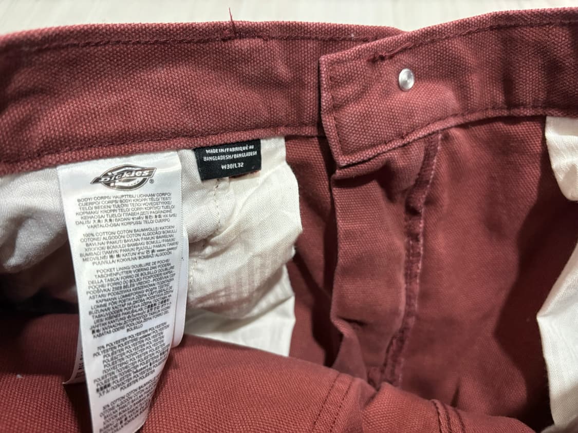 디키즈 더블니 캔버스 카펜터 팬츠 상품이미지4