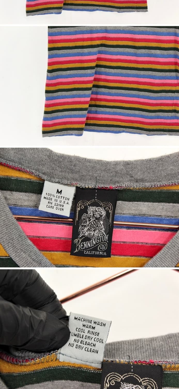 JAPNESE VINTAGE STRIPE SHORT SLEEVE 상품이미지4