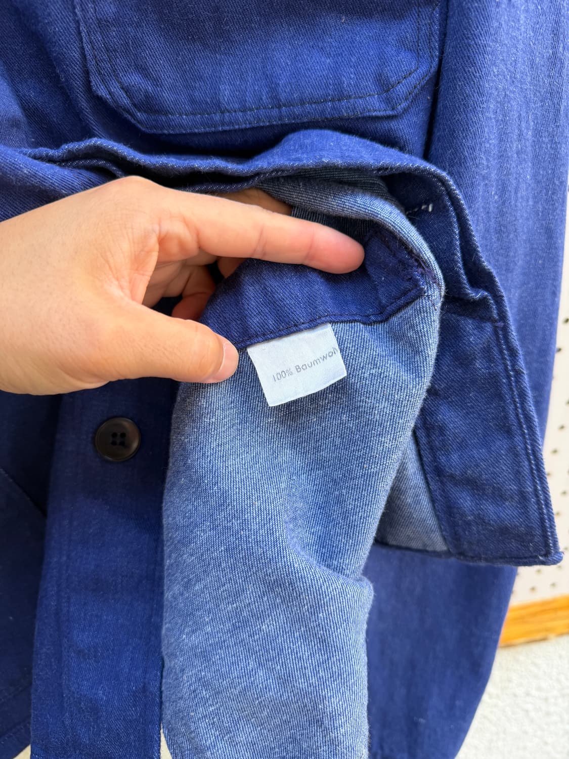 (DEADSTOCK)1970s GERMAN DENIM 데드스탁 워크자켓 상품이미지7