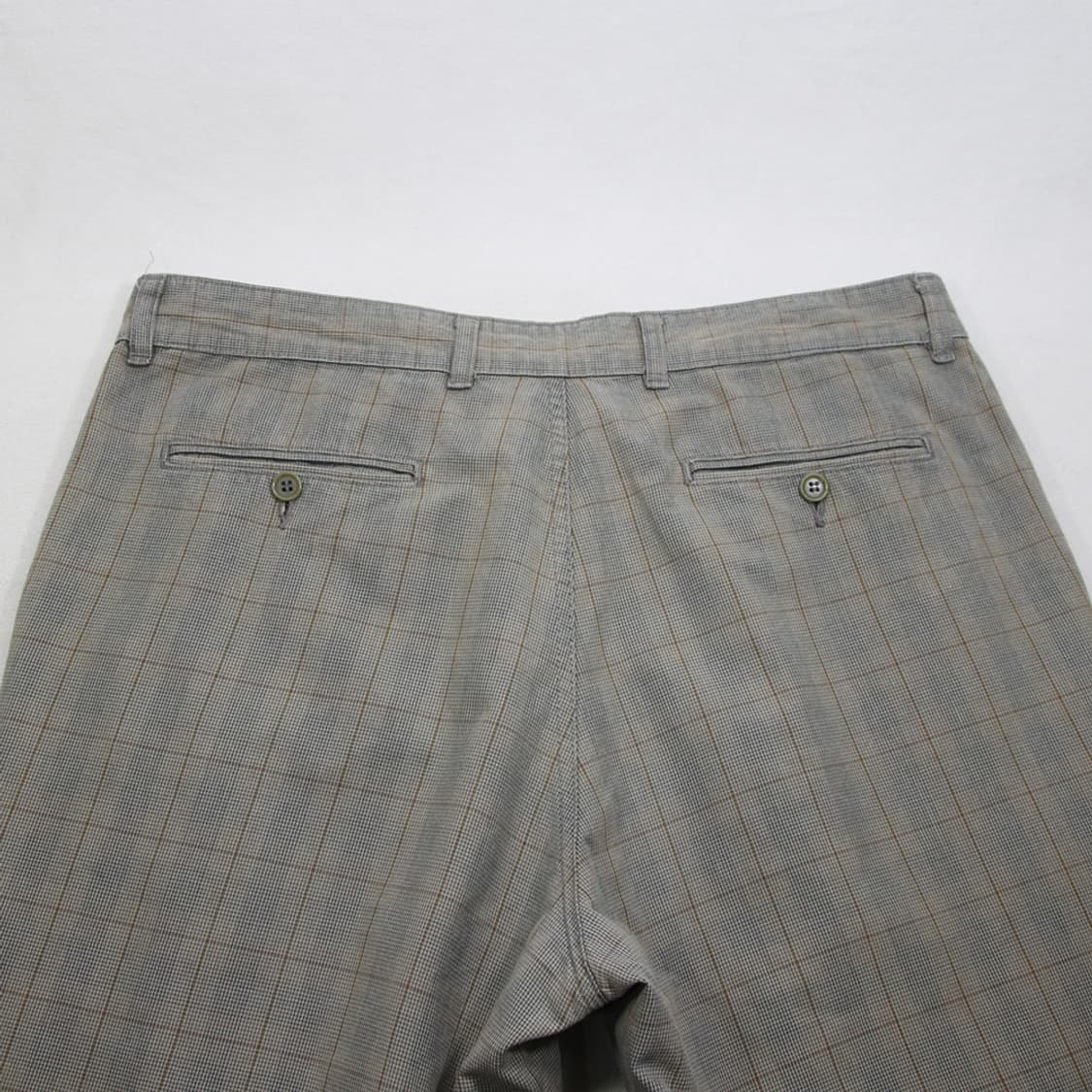 (착용컷) BEAMS 체크 팬츠 (남성용 34-35) 상품이미지8