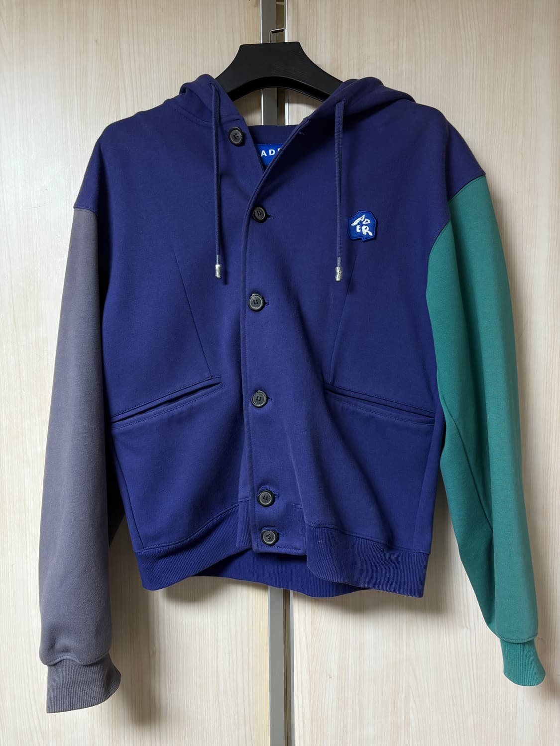 Ader error 스컬프처 로고 후드 자켓 a1 상품이미지3