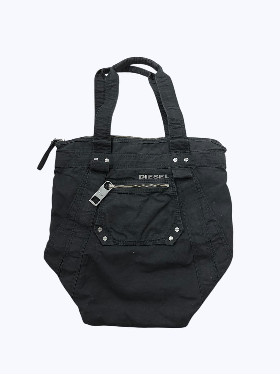 DIESEL cotton tote bag black  상품이미지2