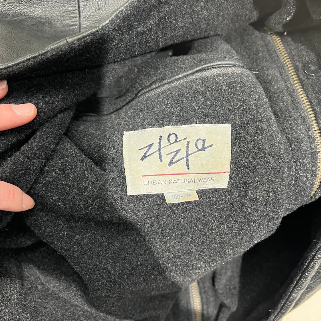 지오지아 레더자켓 s08879 상품이미지8