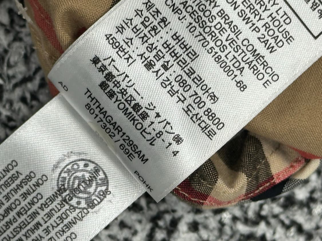 버버리 최신형 시그니처 패턴 셔츠 상품이미지8