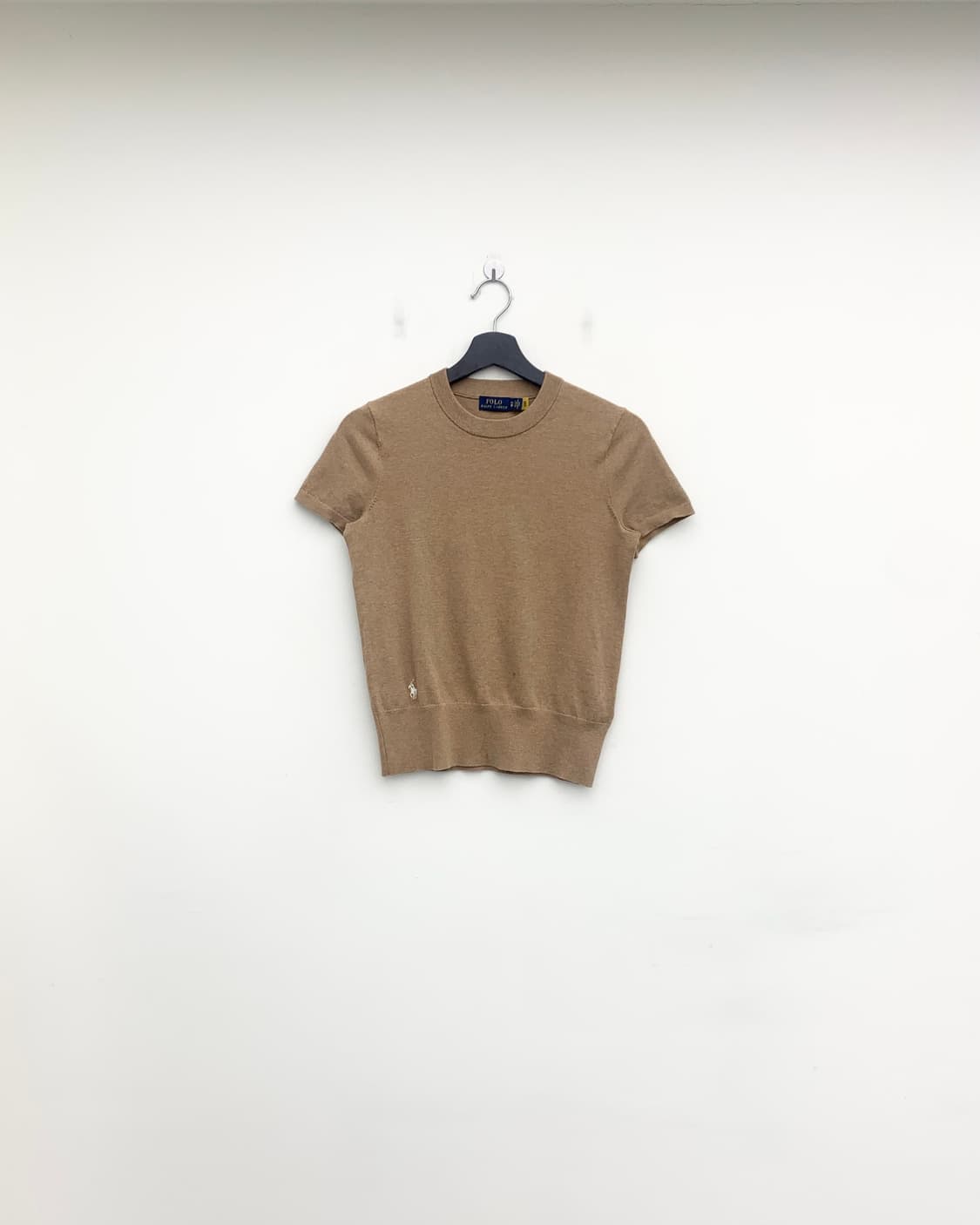 폴로 랄프로렌 라이트브라운 화이트포니 하프티 상품이미지1