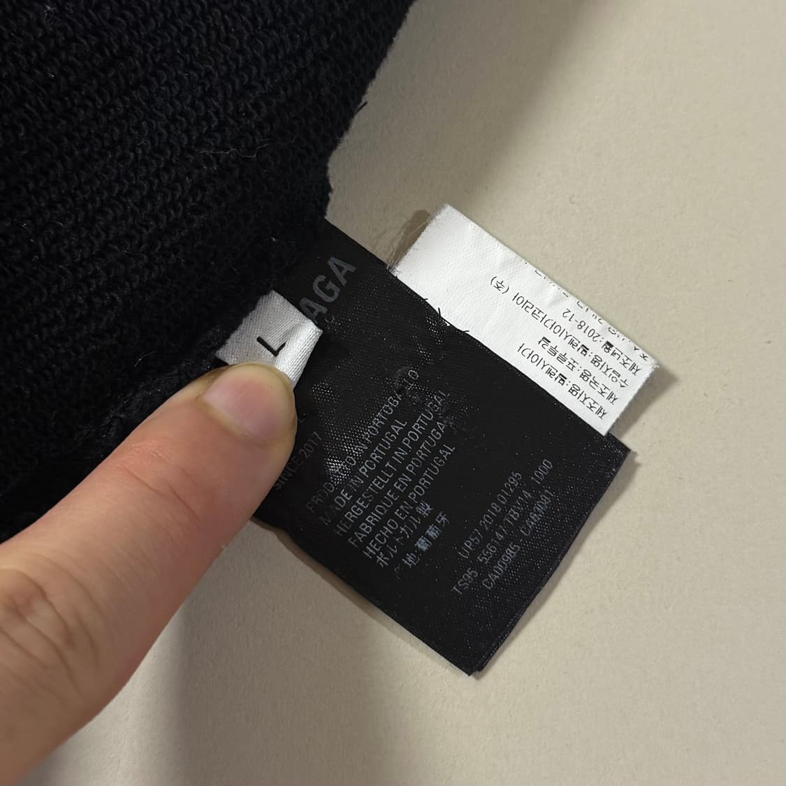 [백화점판/L]발렌시아가 웨이브로고 맨투맨 상품이미지5