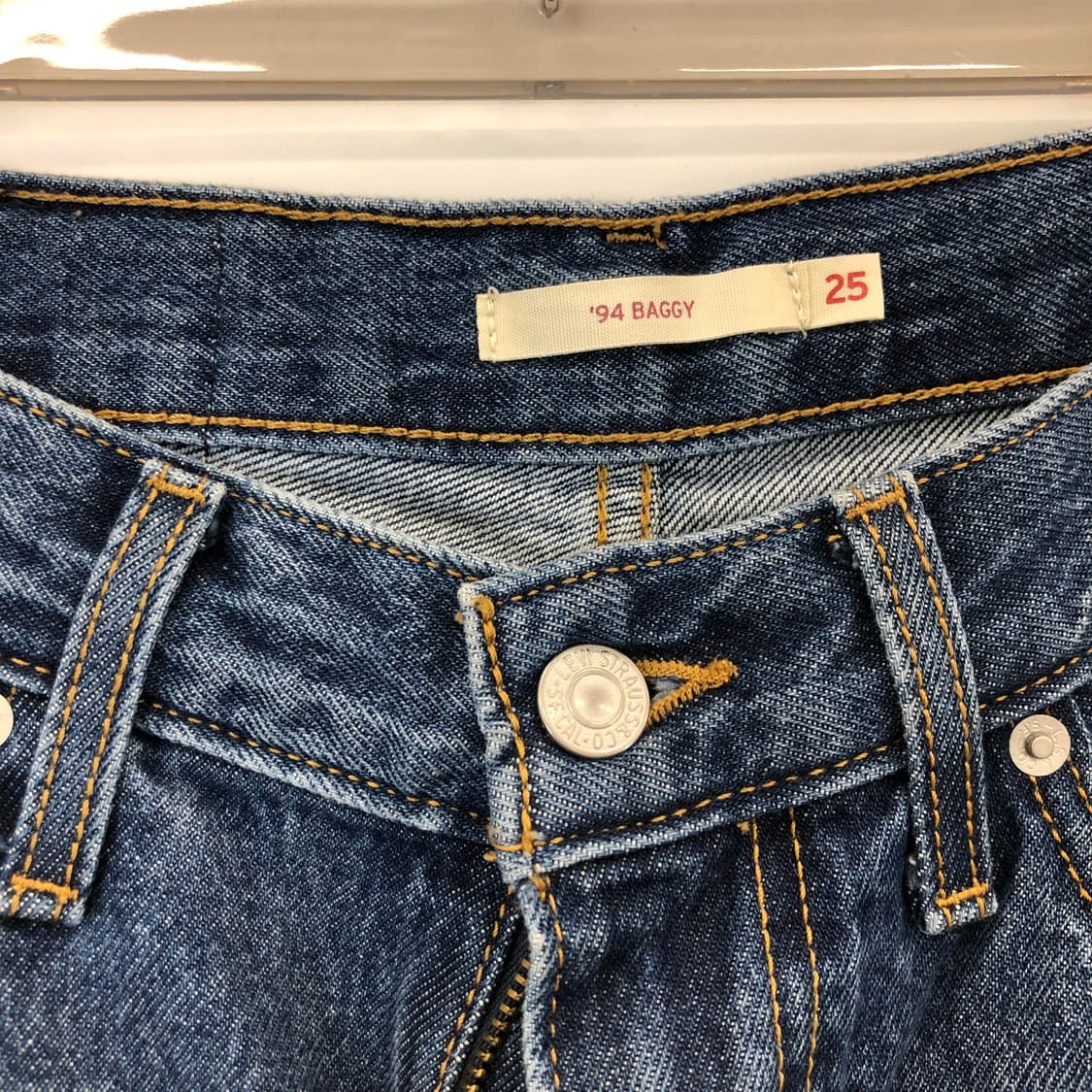리바이스 94 BAGGY 오리지널 데님진 25 인치 상품이미지2