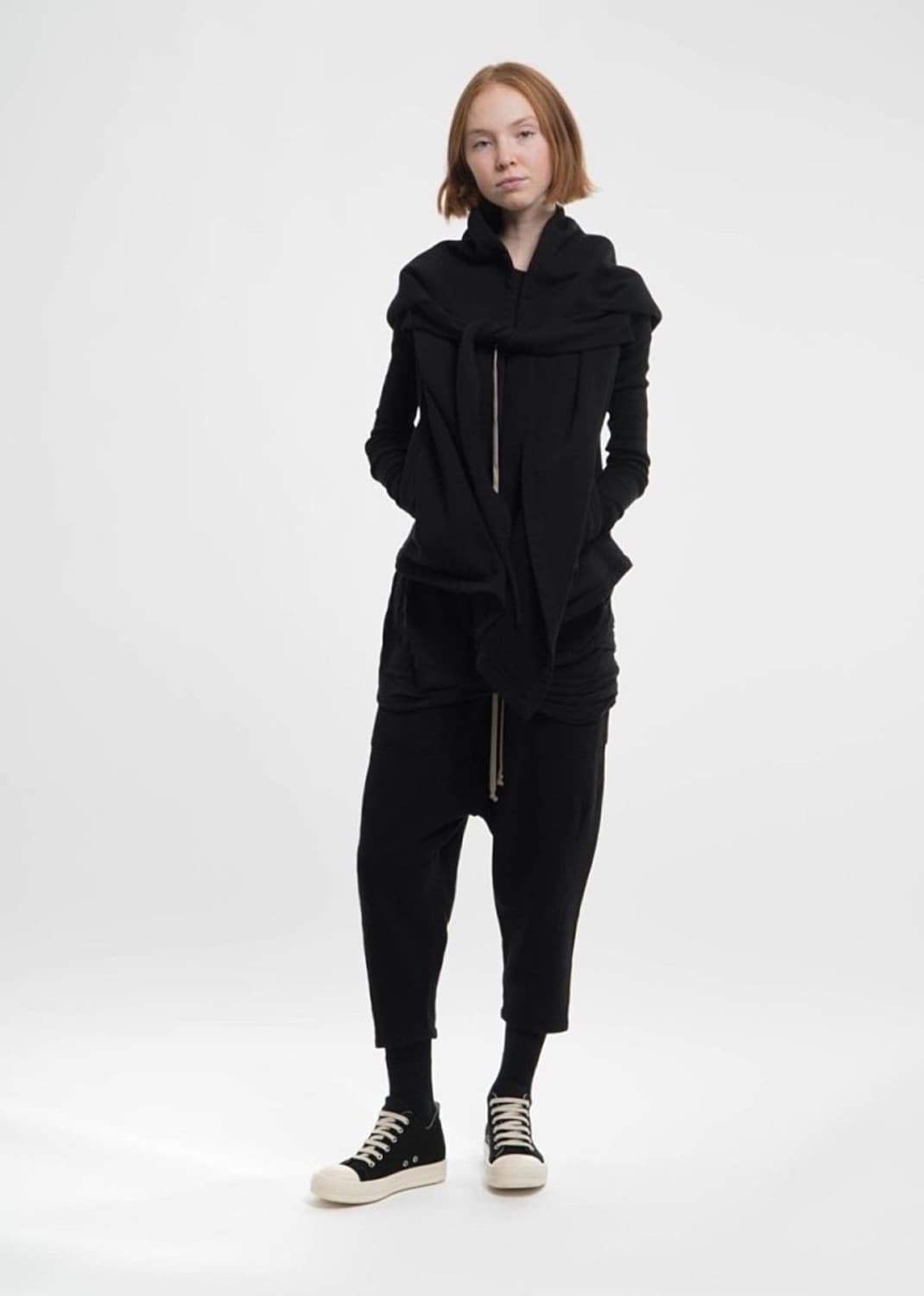 릭 오웬스 다크쉐도우 케이프 후디 Rick Owens DRKSHDW 상품이미지4