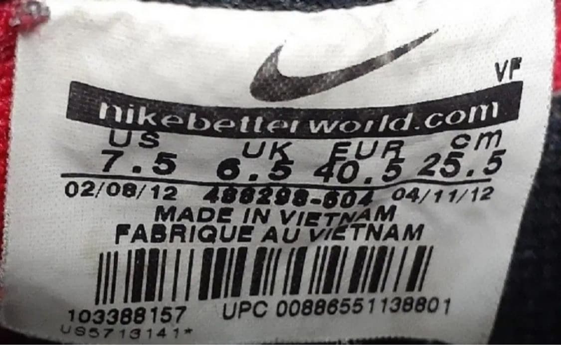 나이키 에어포스1 로우 바로셀로나 첼린지 레드 255 상품이미지8