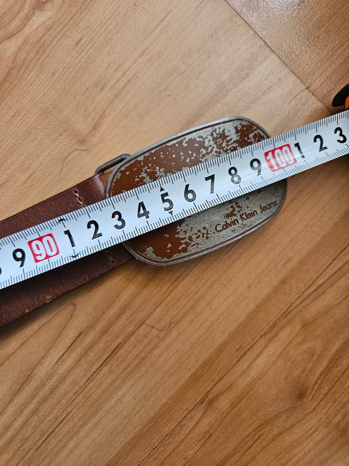 Calvin Klein Jeans 켈빈클라인 진스 브라운 가죽벨트 상품이미지7