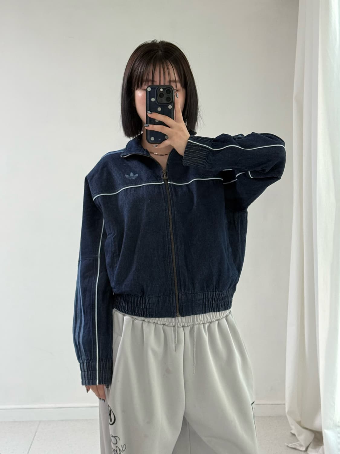 아디다스 데님 자켓 상품이미지3