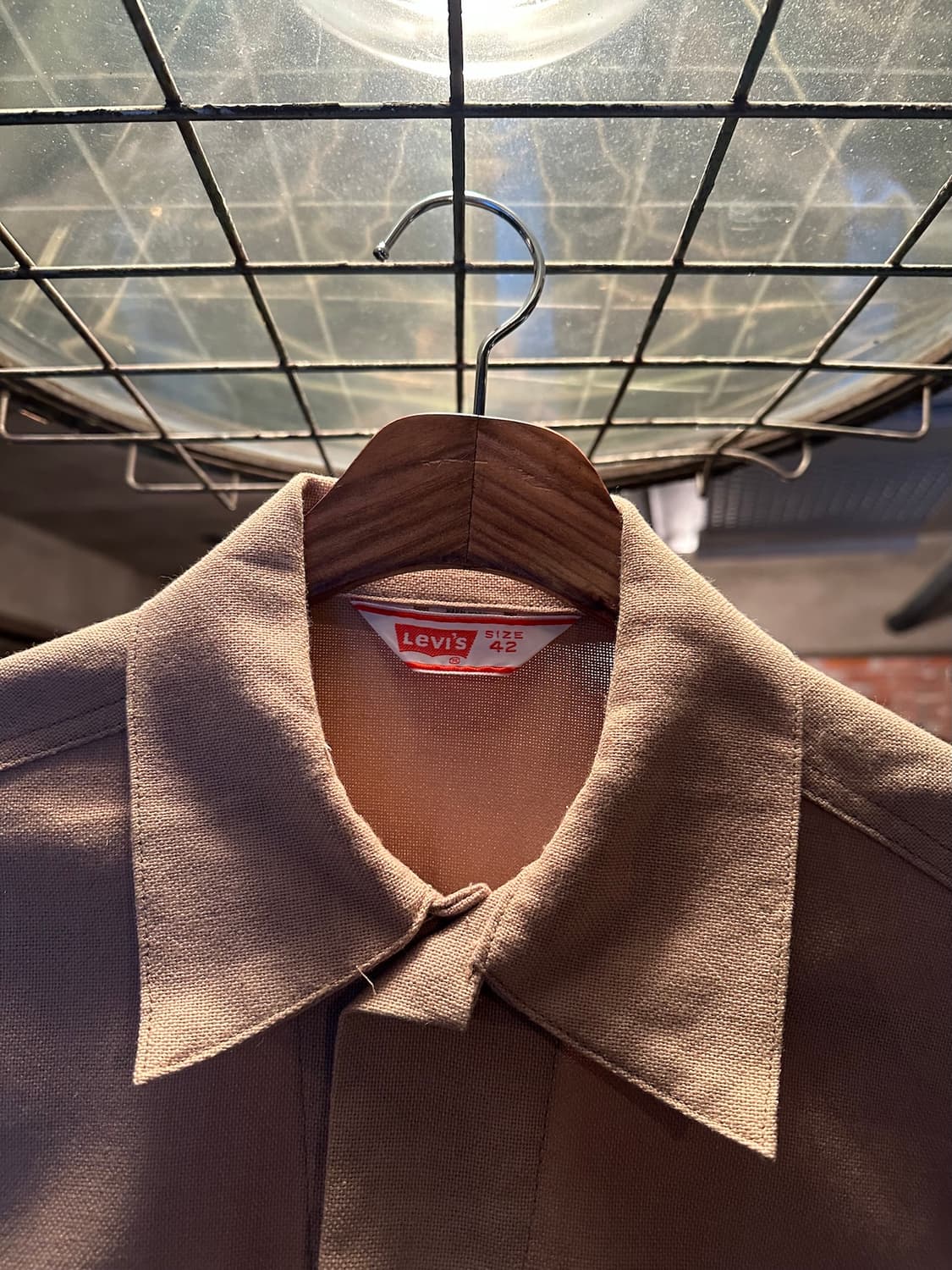 70s USA 빈티지 리바이스 3rd 코튼 트러커 자켓 상품이미지7