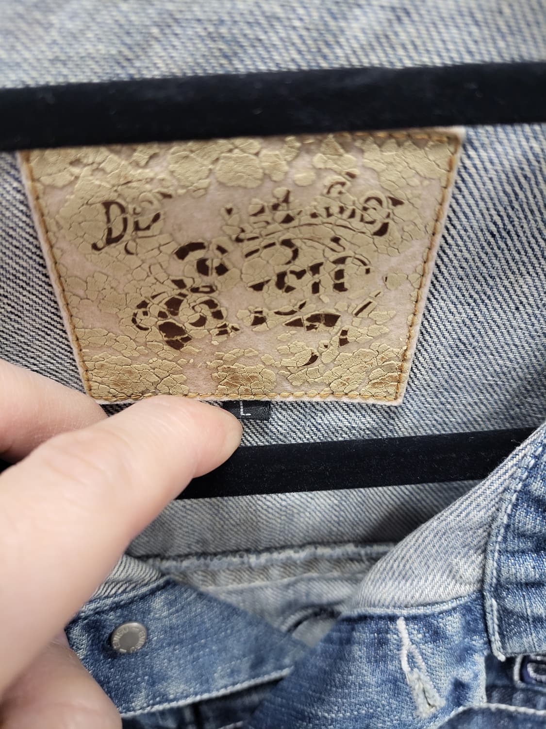 에비수 빅로고 청자켓 m L 상품이미지3