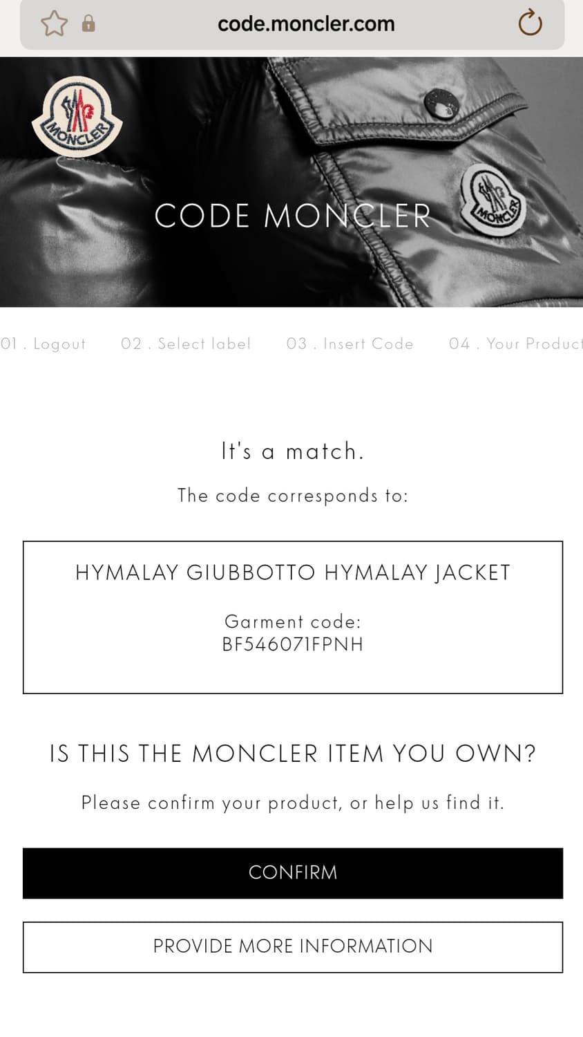 정품 몽클레어 히말라야패딩 저렴히 팝니다. 상품이미지10