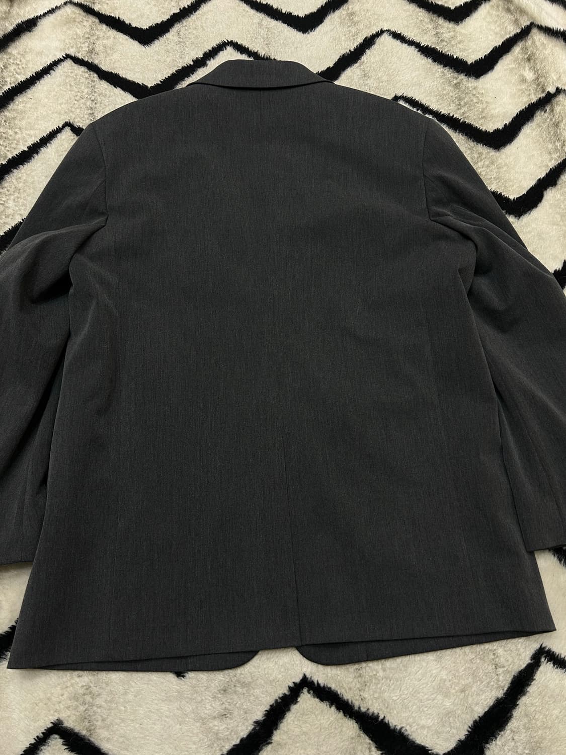 [실측2XL]무신사스탠다드 오버핏 블레이저/미디엄그레이 상품이미지3