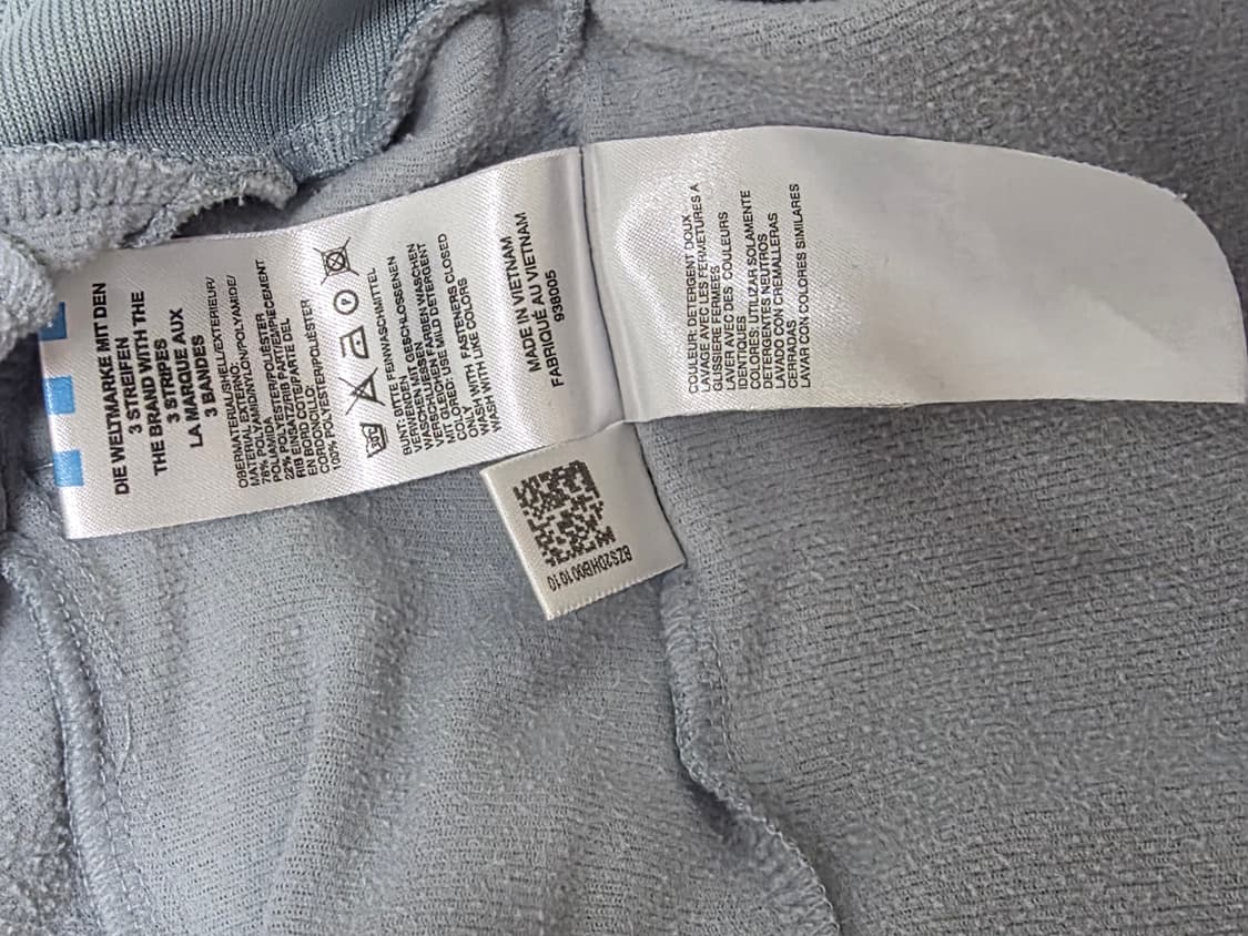 아디다스 올드스쿨 스카이블루/블루 트랙저지 XL (실측 78/60) 상품이미지6