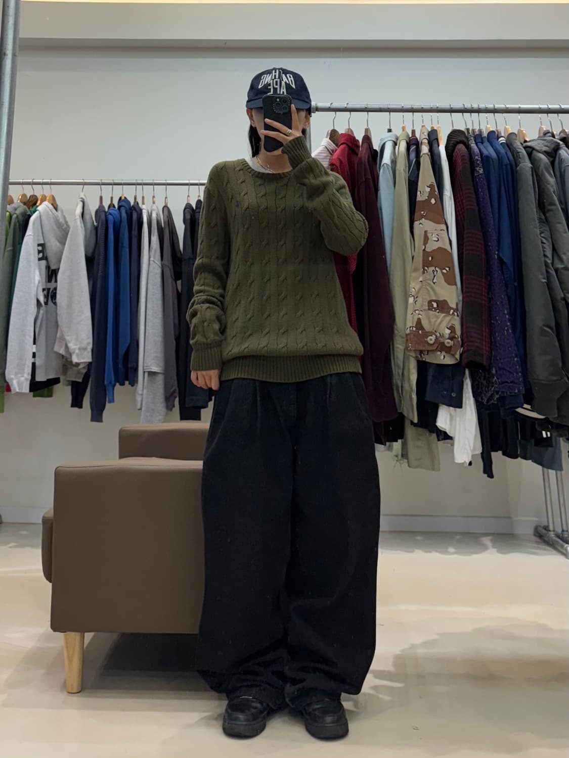 폴로 랄프로렌 꽈배기 니트 상품이미지6