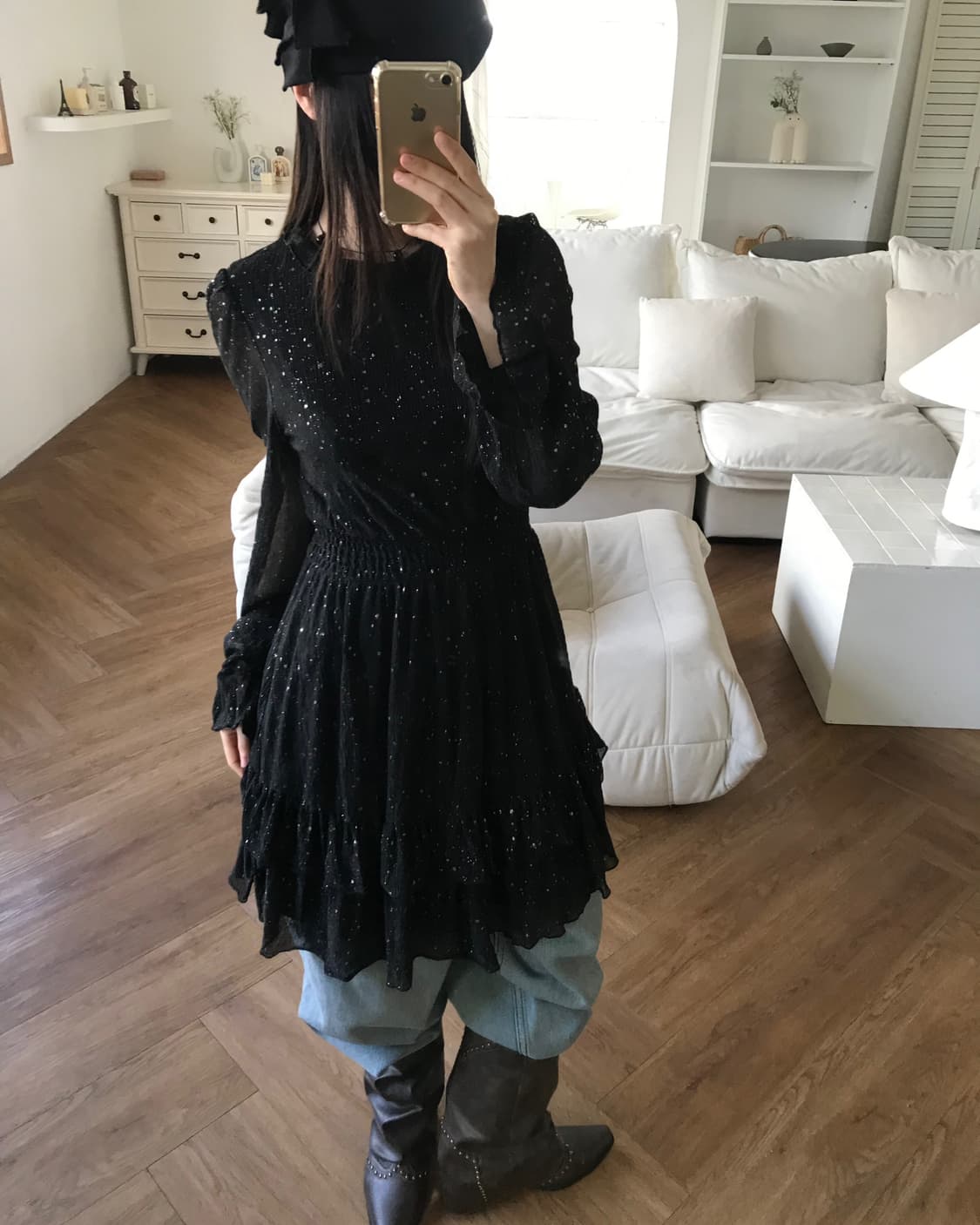 vintage pearl one-piece 상품이미지1