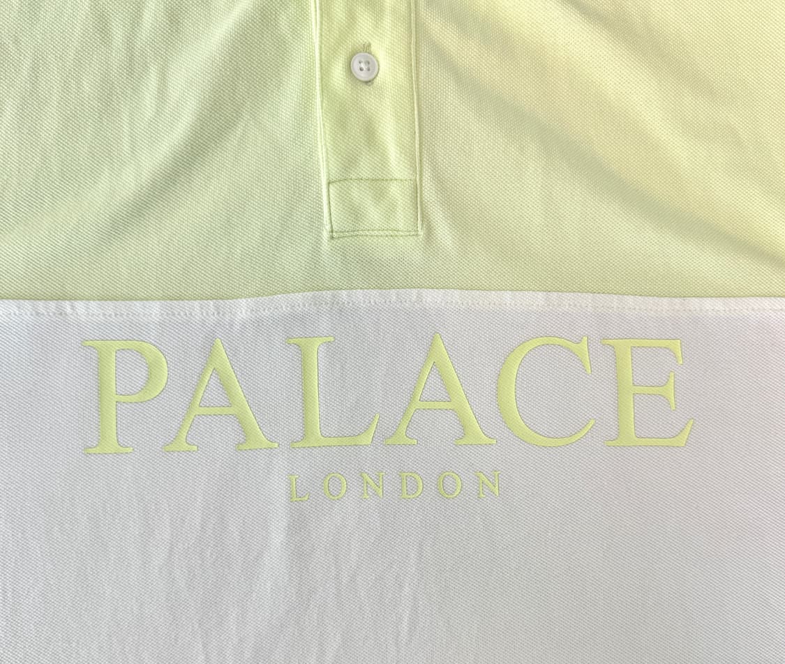 PALACE 푸어 돈 폴로 블록 디자인 피케 폴로셔츠 L 상품이미지4
