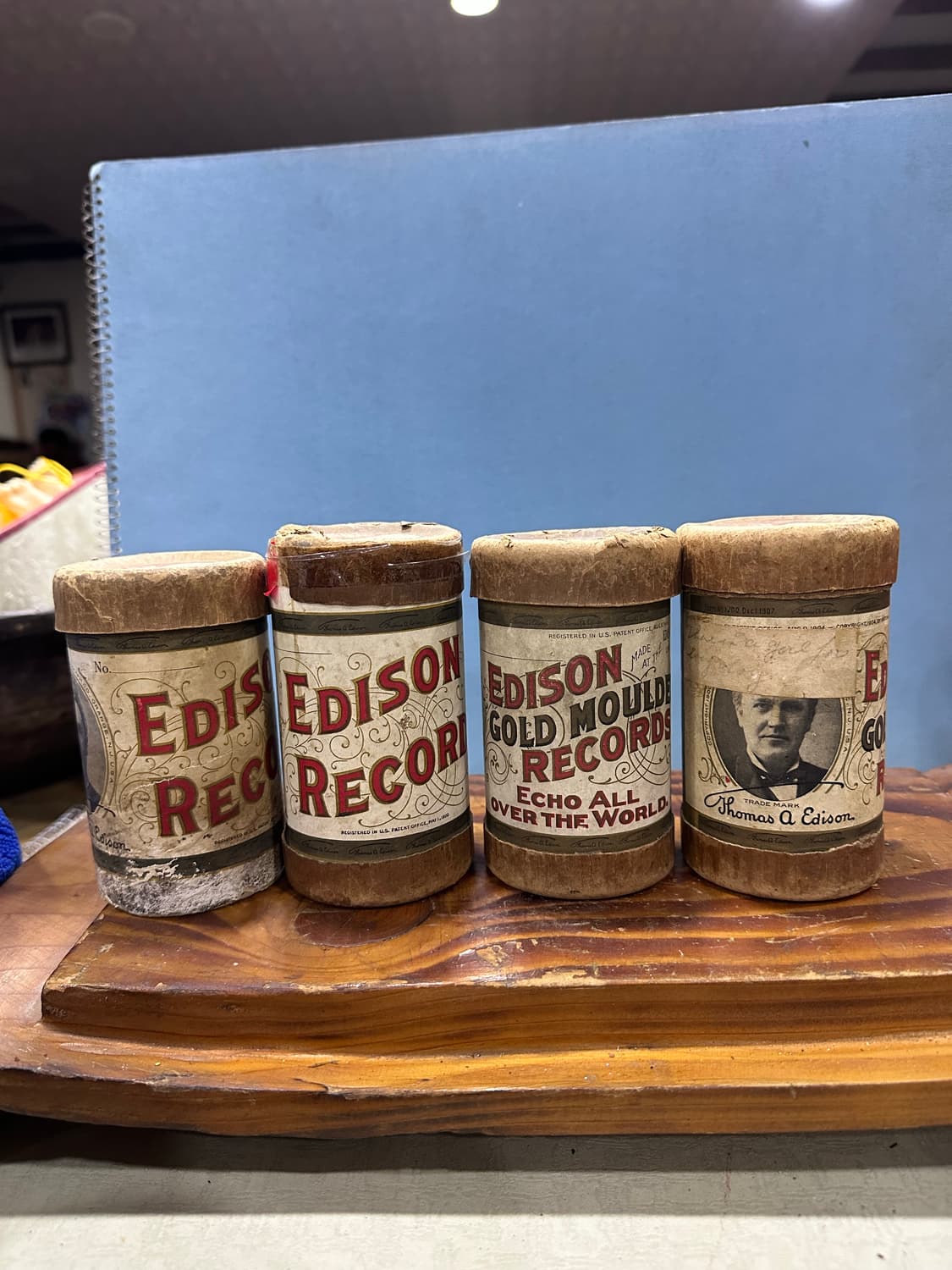 Edison Gold Moulded Record(에디슨 축음기) 상품이미지2